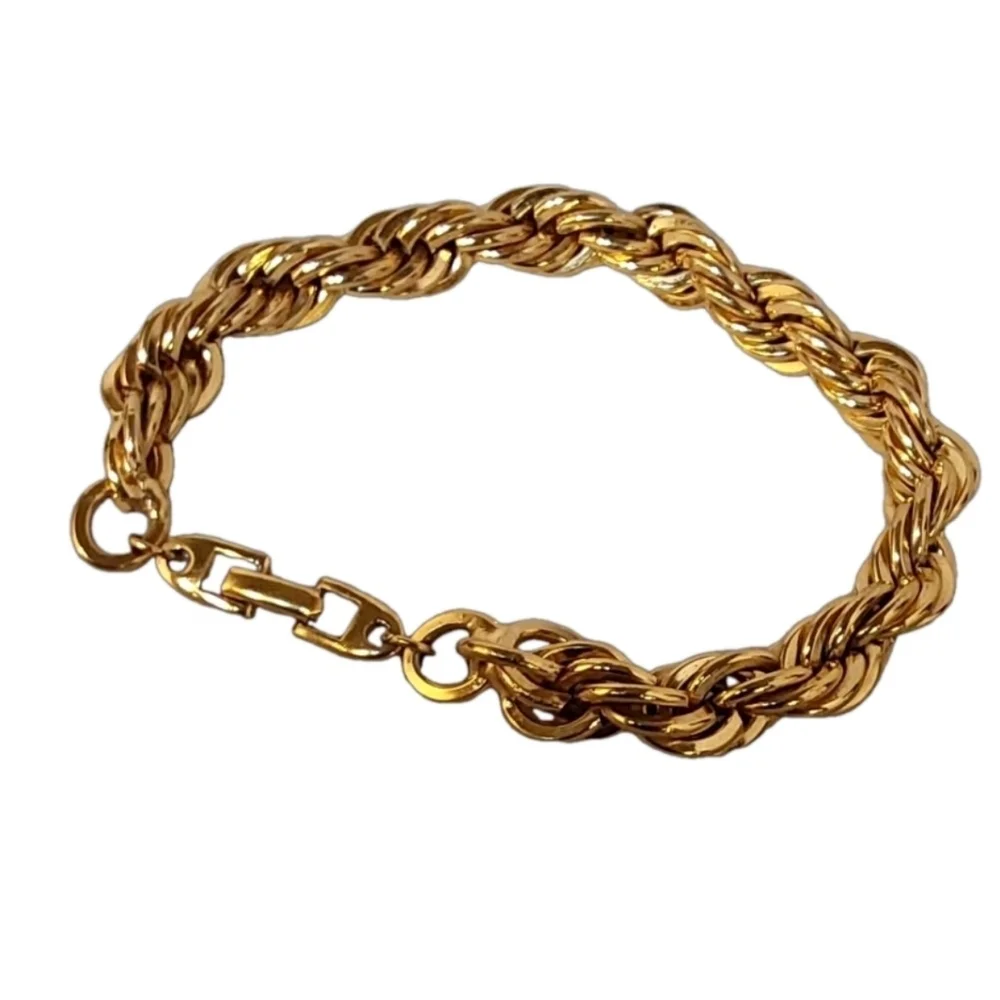 NAPIER‎ PAT 4.774.749 CODED GOLD UNISEX BRACELET